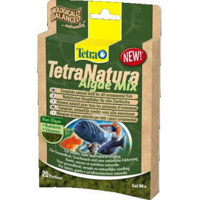 Tetra Natura Algae Mix Храна за тропически рибки с алгае (водорасли) под формата на гел 80 гр